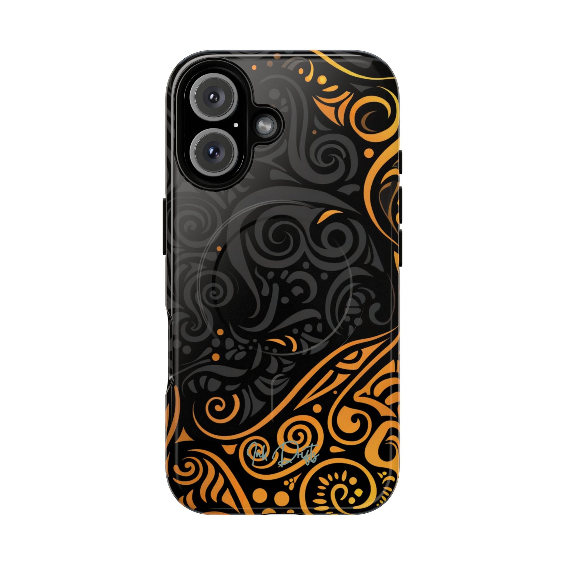 iPhone 16 Glossy Phone Case - Sun Eclipse | MagSafe iPhone Case