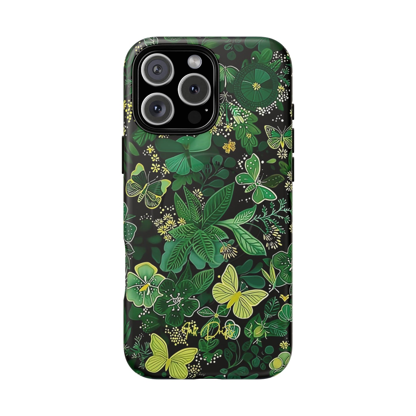 iPhone 16 Pro Max Matte Phone Case - Spring Butterflies | MagSafe iPhone Case