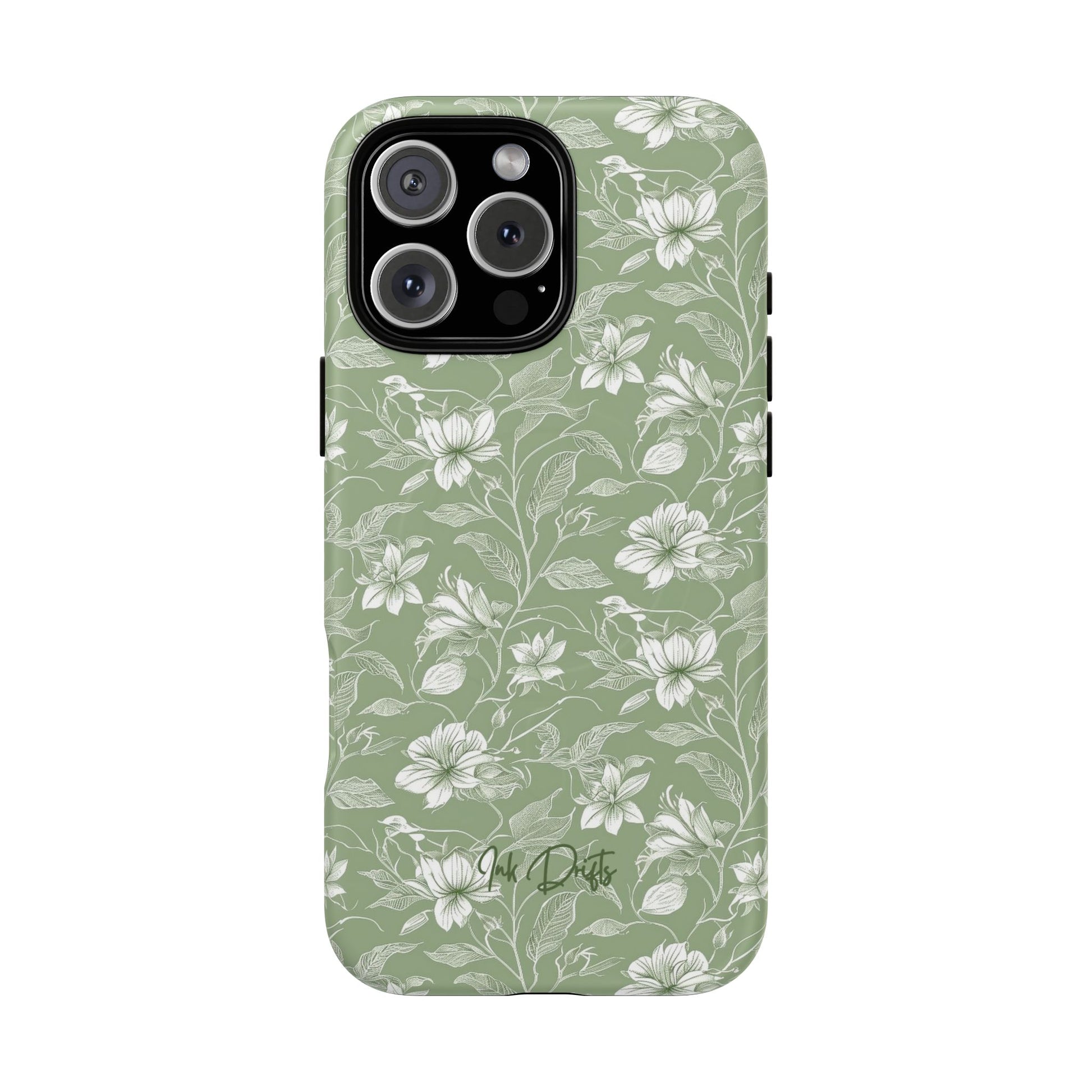 iPhone 16 Pro Max Matte Phone Case - Garden Whisper | MagSafe iPhone Case