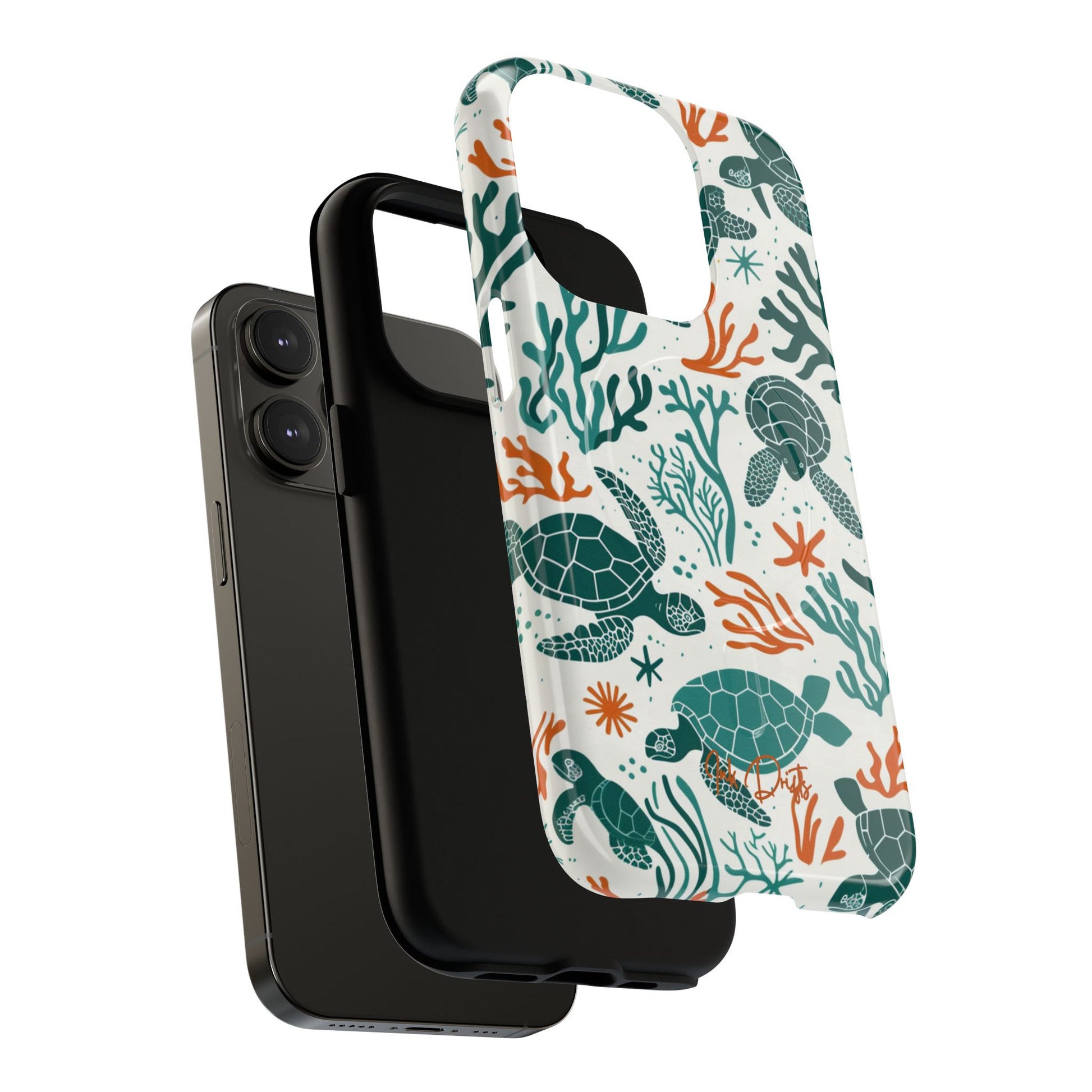 Phone Case - Turtle Tango | MagSafe iPhone Case