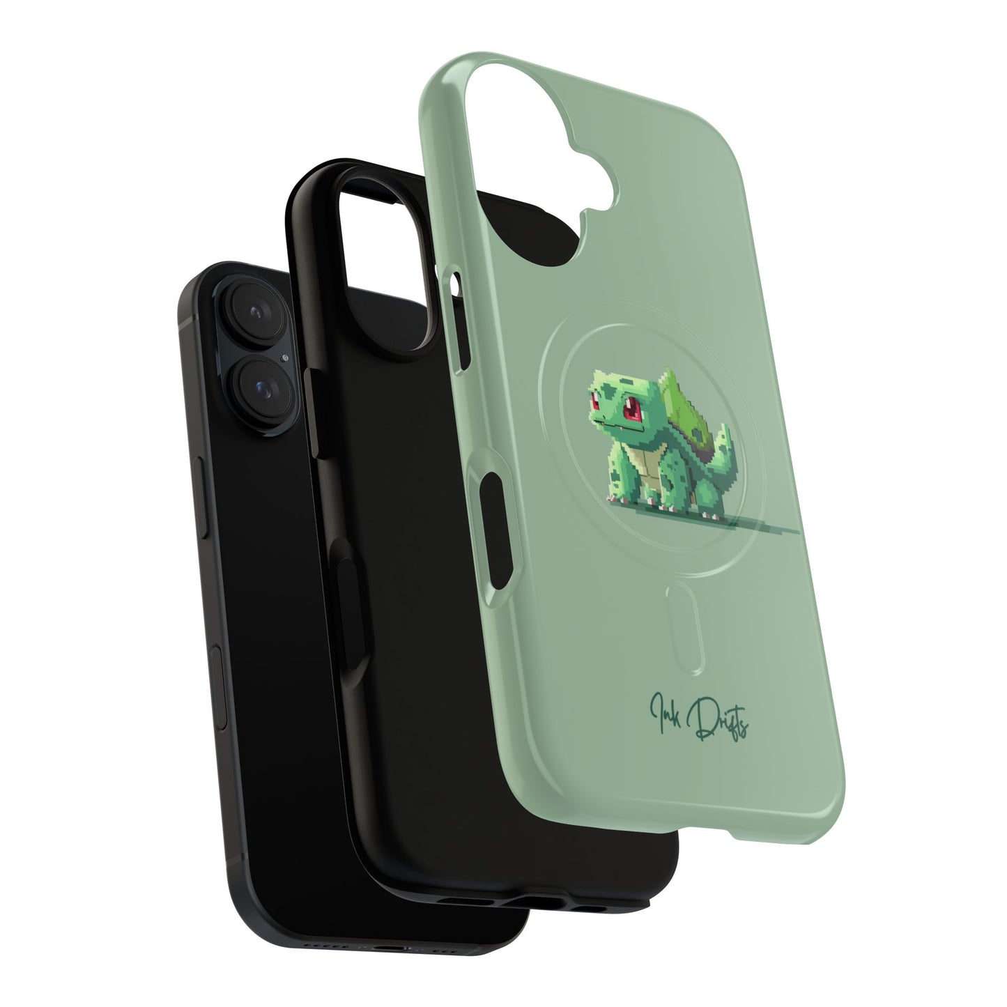 Phone Case - Pixel Bulbasaur | MagSafe iPhone Case