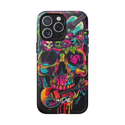 iPhone 15 Pro Max Matte Phone Case - Psychedelic Harmony | MagSafe iPhone Case