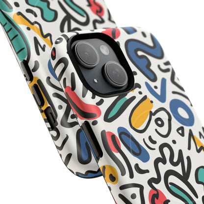 Phone Case - Playful Doodles | MagSafe iPhone Case