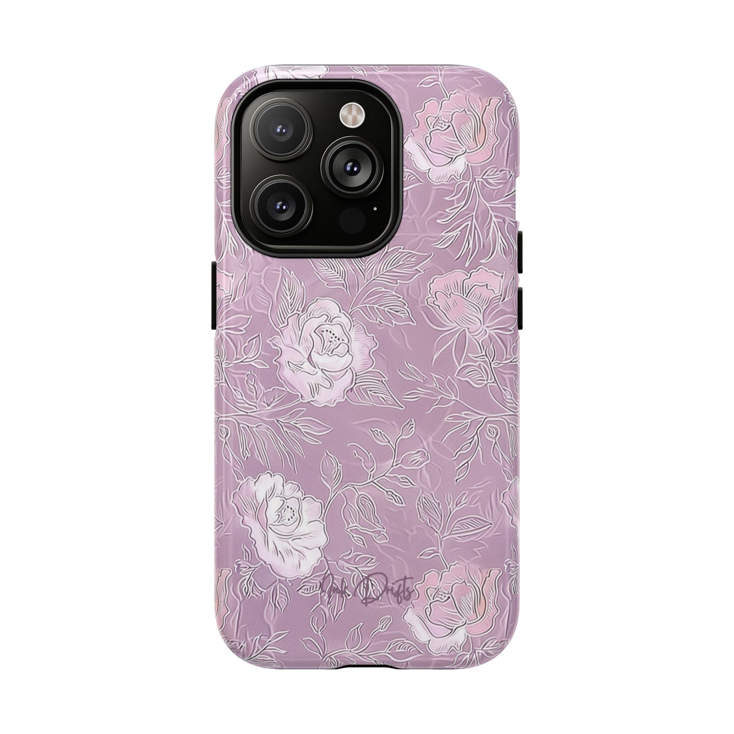 iPhone 14 Pro Glossy Phone Case - Silken Roses | MagSafe iPhone Case