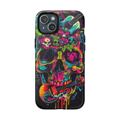 iPhone 15 Plus Matte Phone Case - Psychedelic Harmony | MagSafe iPhone Case