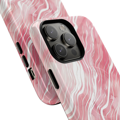 Phone Case - Blush Waves | MagSafe iPhone Case