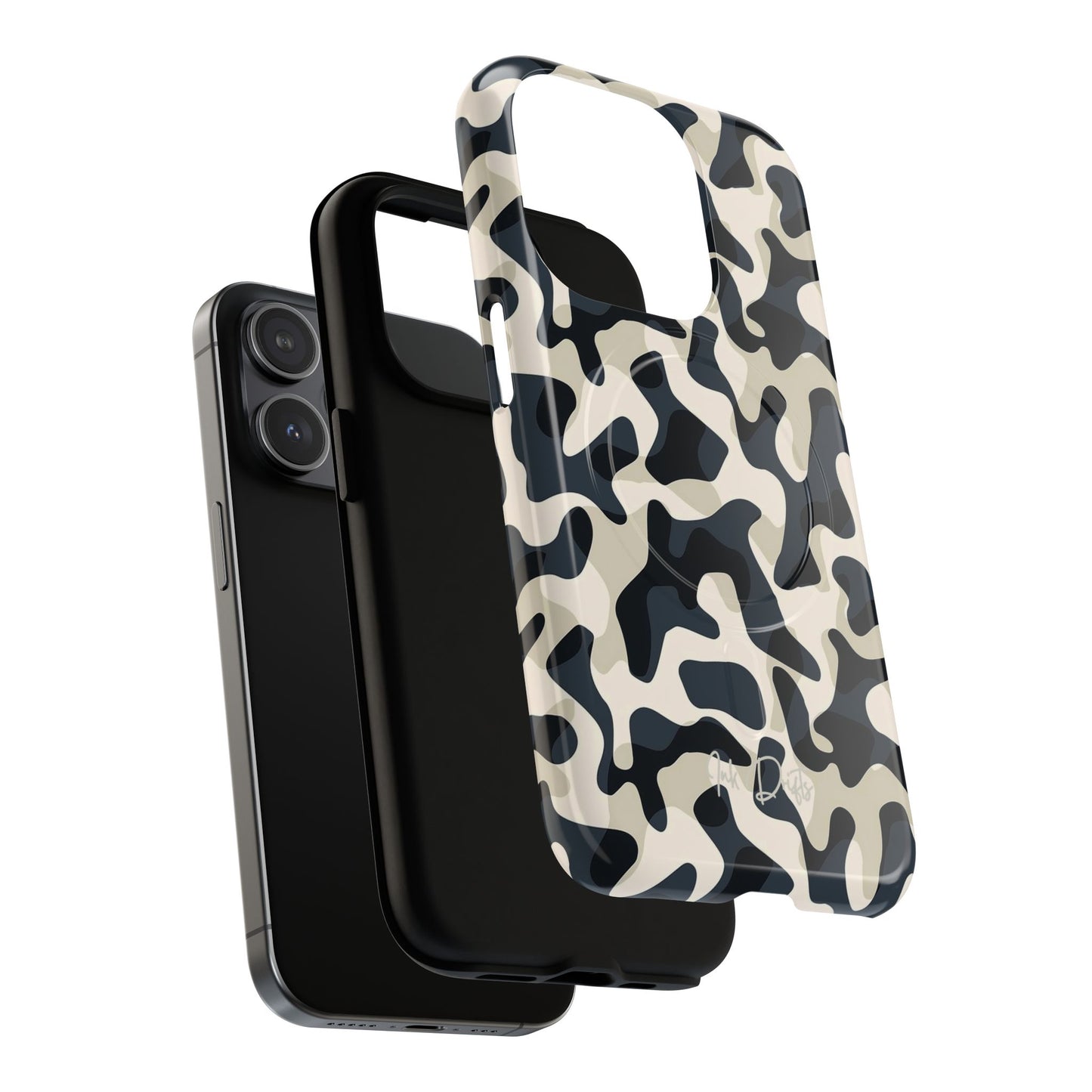 Phone Case - Monochrome Camo | MagSafe iPhone Case