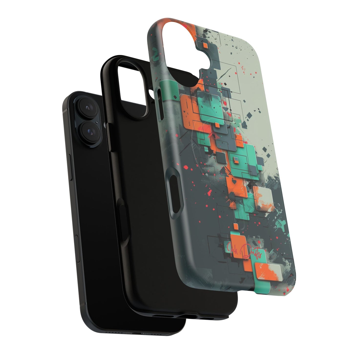 Phone Case - Techno Mosaic | MagSafe iPhone Case