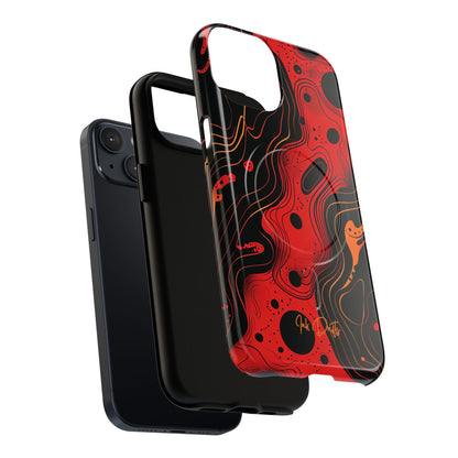 Phone Case - Magma Flow | MagSafe iPhone Case