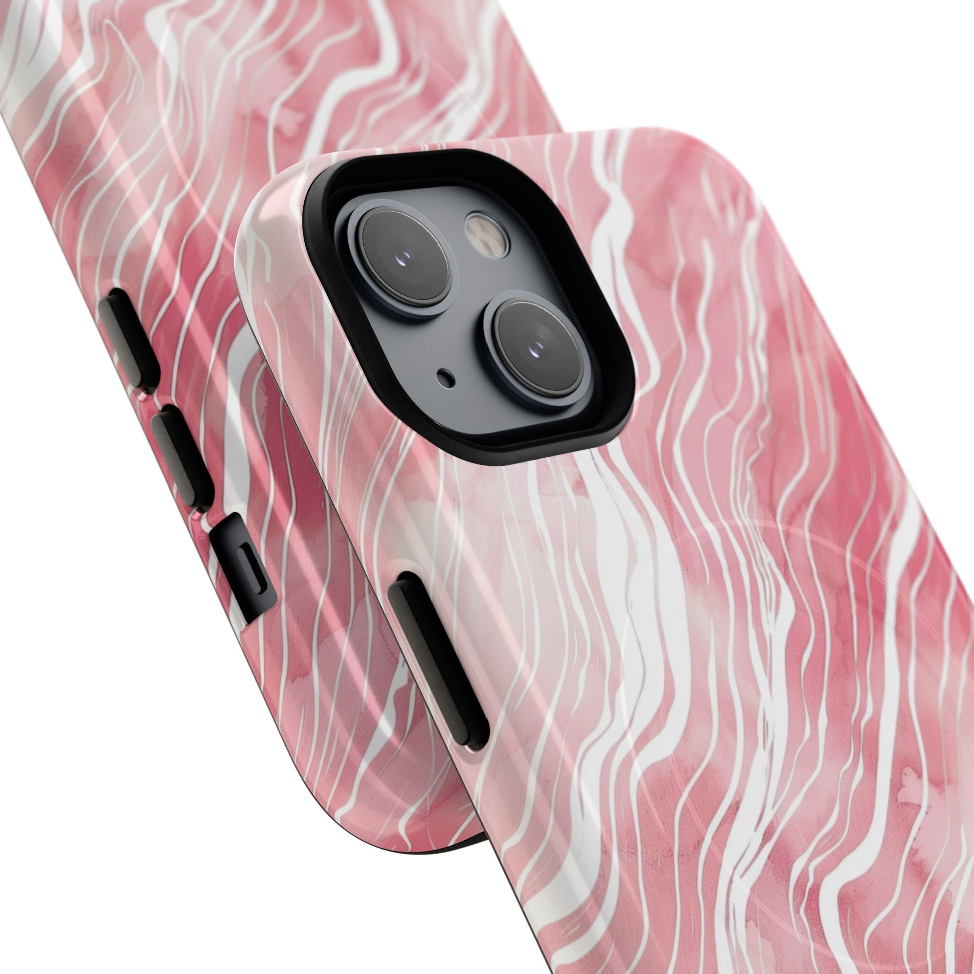 Phone Case - Blush Waves | MagSafe iPhone Case