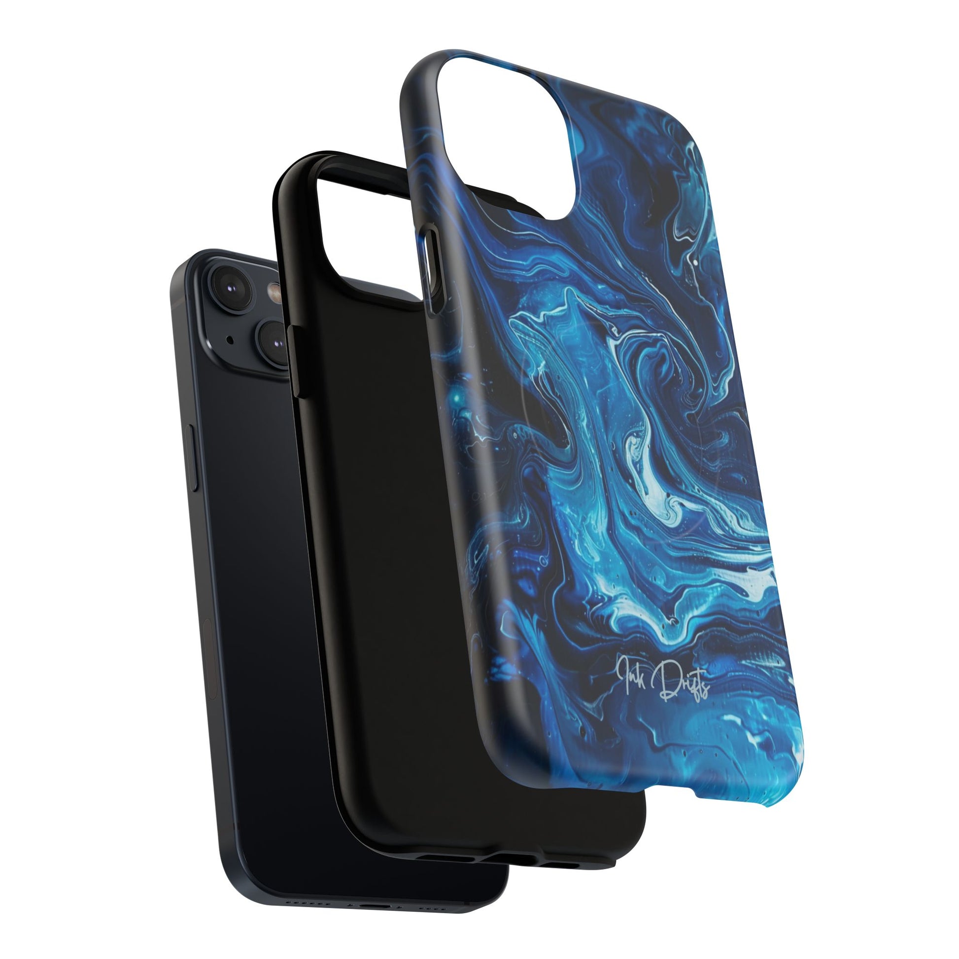 Phone Case - Blue Swirl | MagSafe iPhone Case