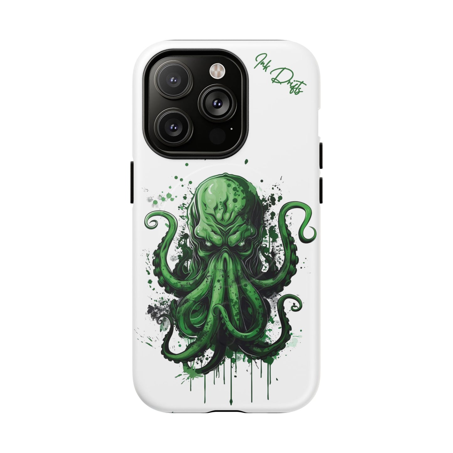 iPhone 14 Pro Matte Phone Case - Kraken Fury | MagSafe iPhone Case