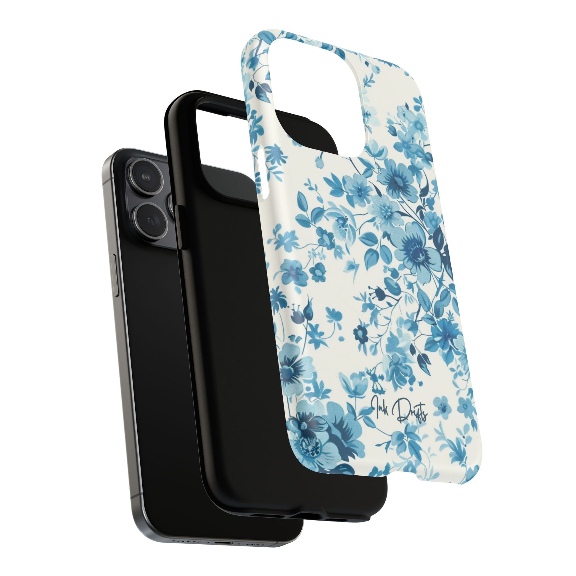 Phone Case - Blue Blossom | MagSafe iPhone Case