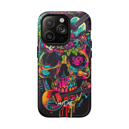 iPhone 14 Pro Matte Phone Case - Psychedelic Harmony | MagSafe iPhone Case