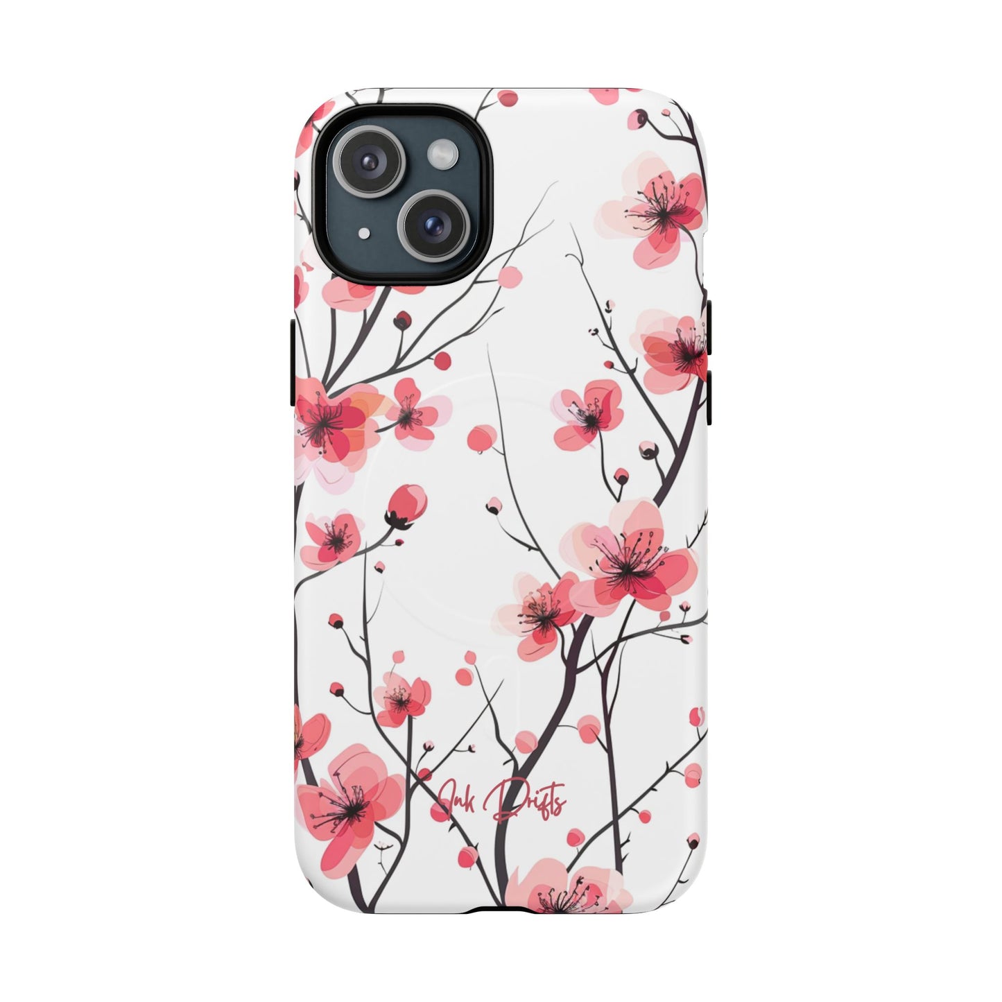 iPhone 15 Plus Matte Phone Case - Blossom Breeze | MagSafe iPhone Case