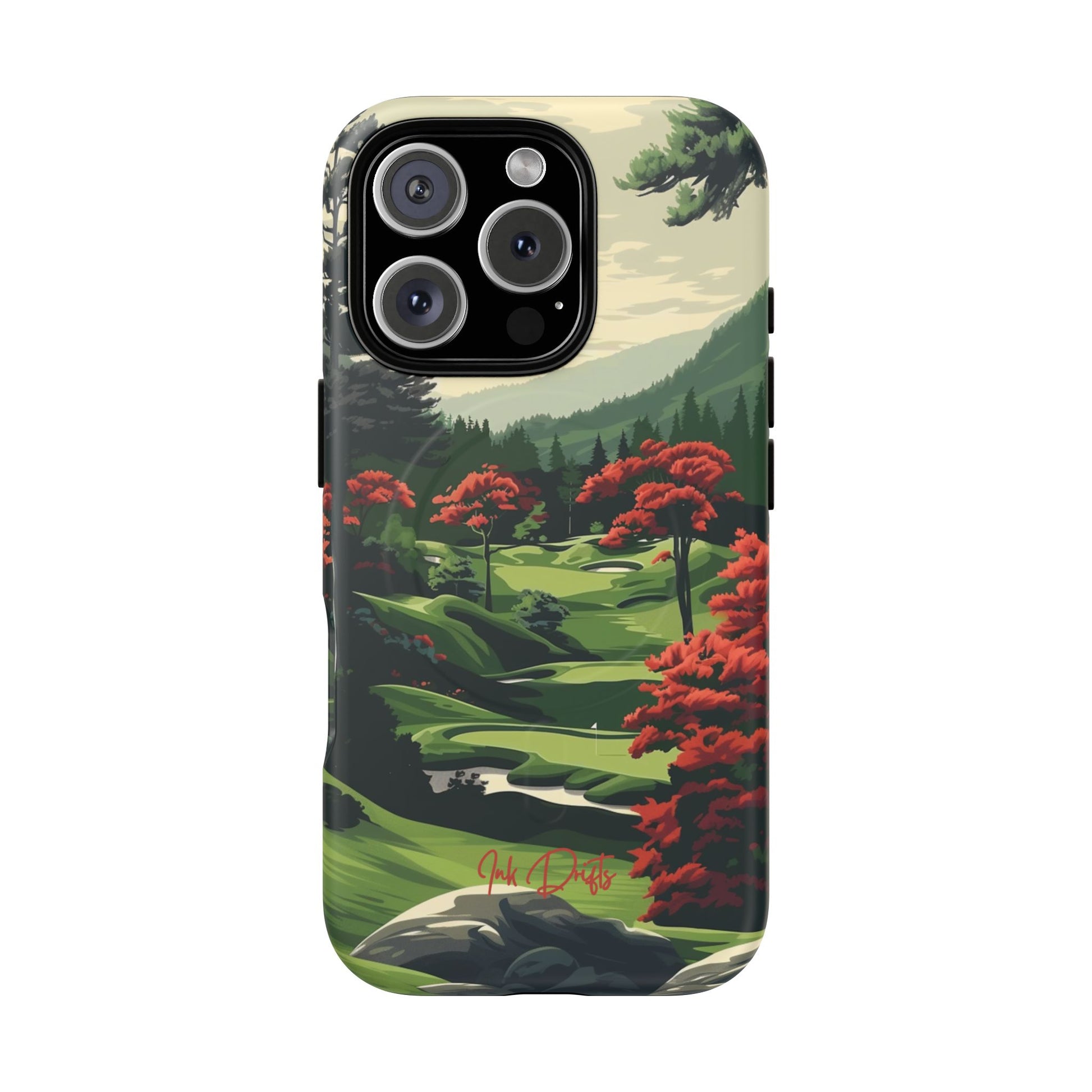 iPhone 16 Pro Matte Phone Case - Tranquil Hills | MagSafe iPhone Case