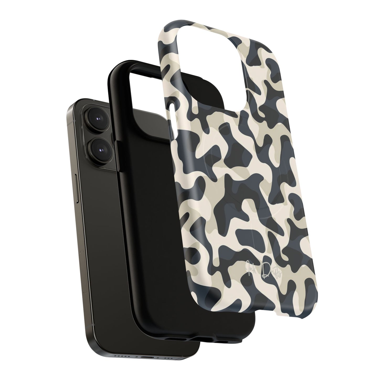 Phone Case - Monochrome Camo | MagSafe iPhone Case