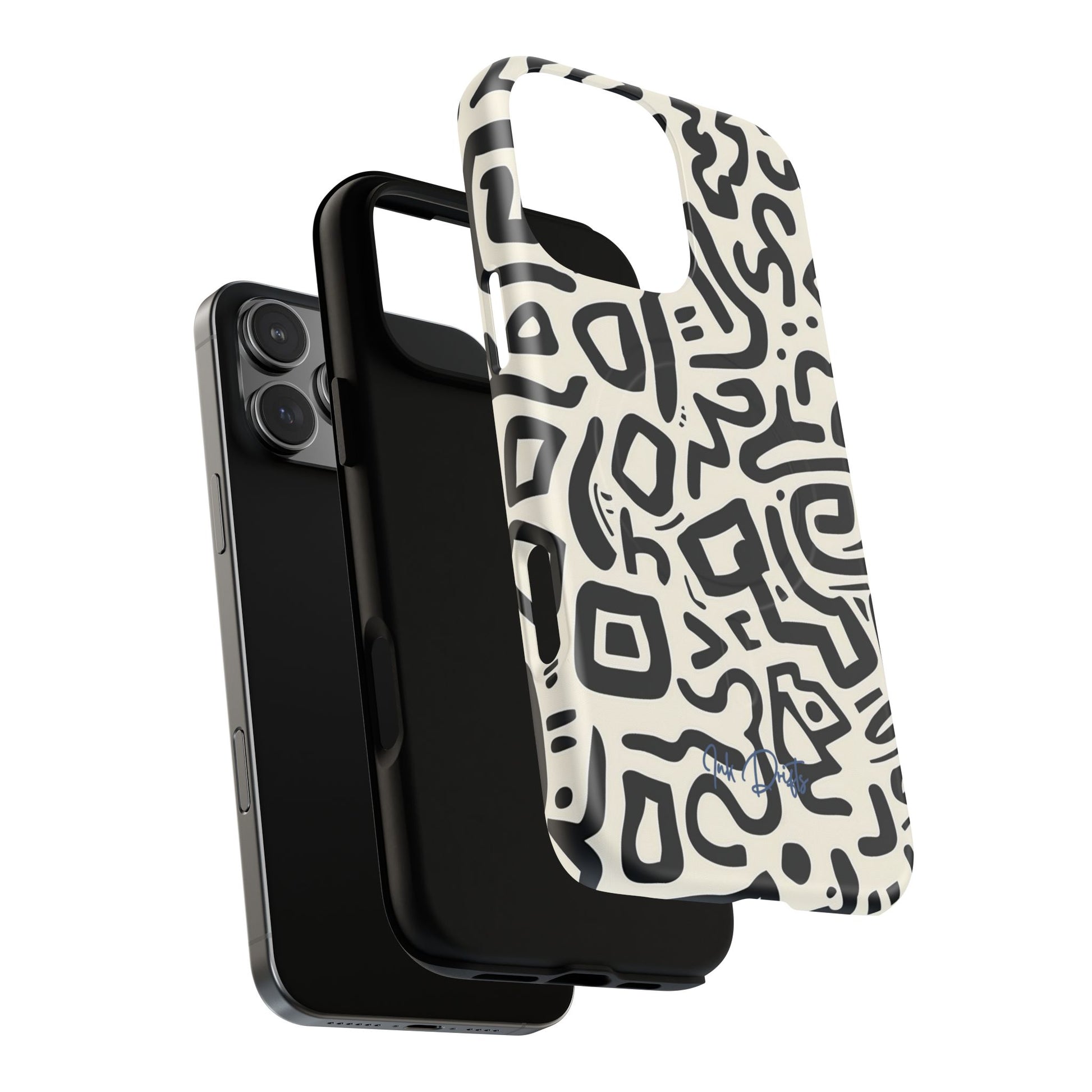 Phone Case - Abstract Doodle | MagSafe iPhone Case