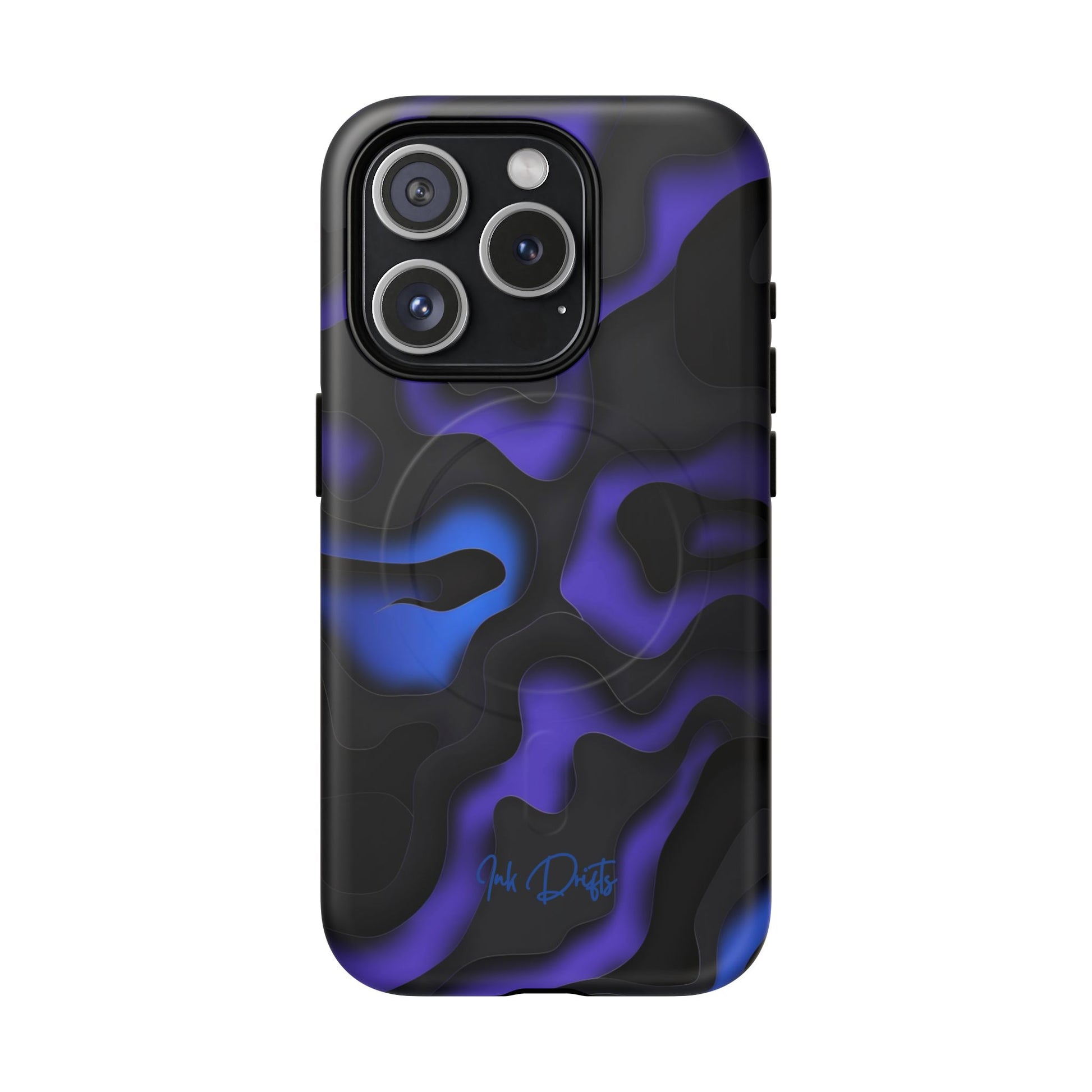 iPhone 15 Pro Matte Phone Case - Galactic Flow | MagSafe iPhone Case