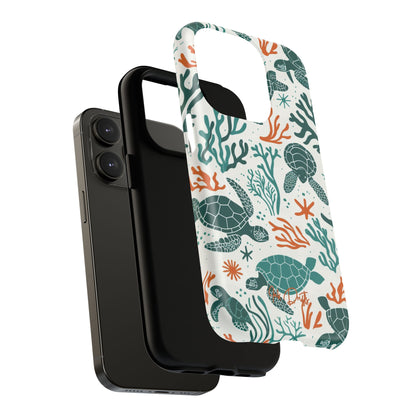 Phone Case - Turtle Tango | MagSafe iPhone Case