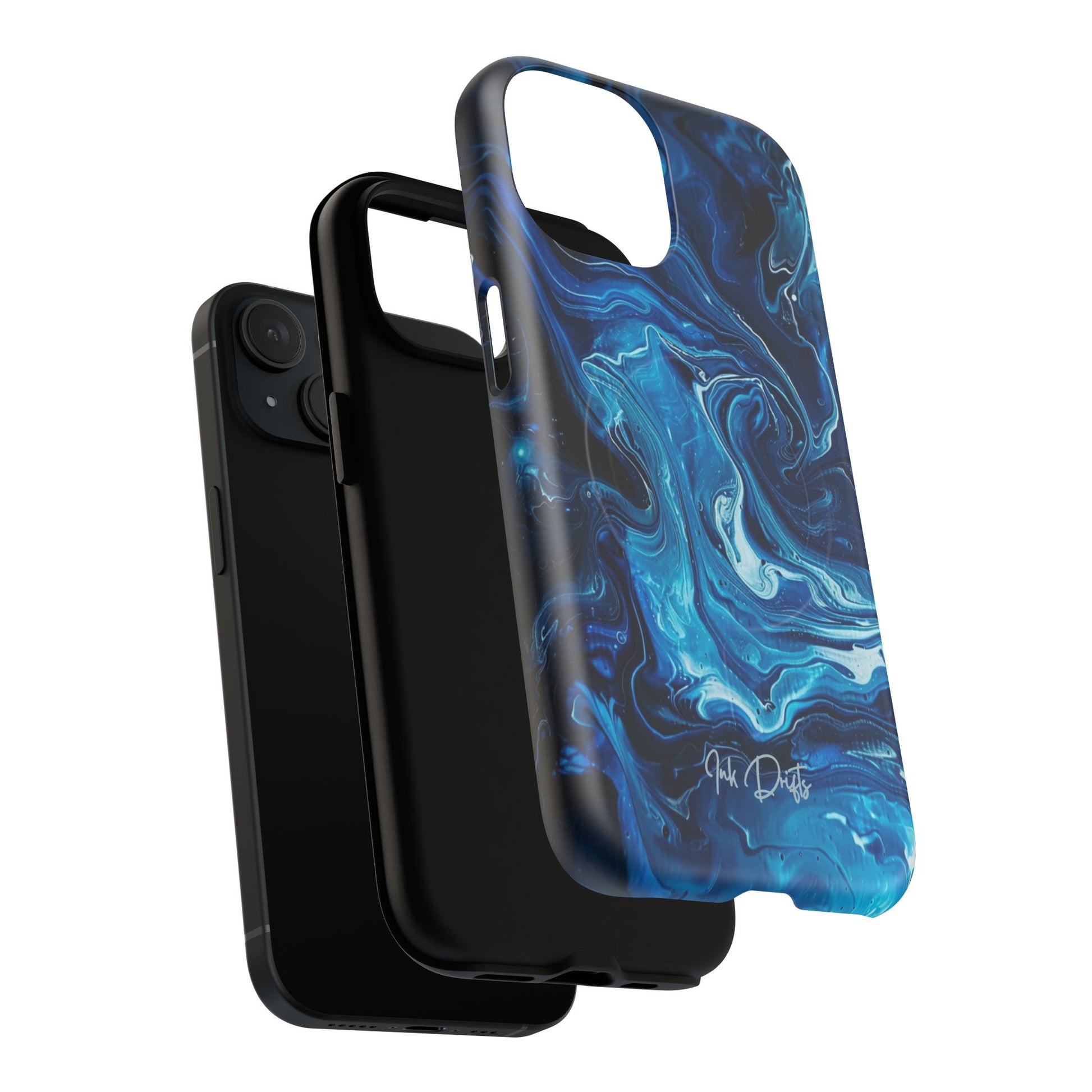 Phone Case - Blue Swirl | MagSafe iPhone Case