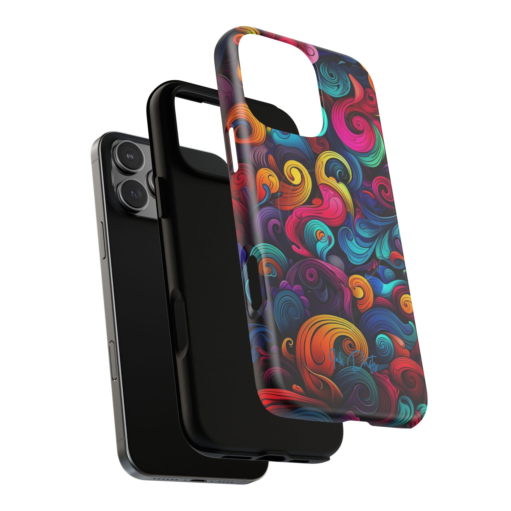 Phone Case - Psychedelic Waves | MagSafe iPhone Case