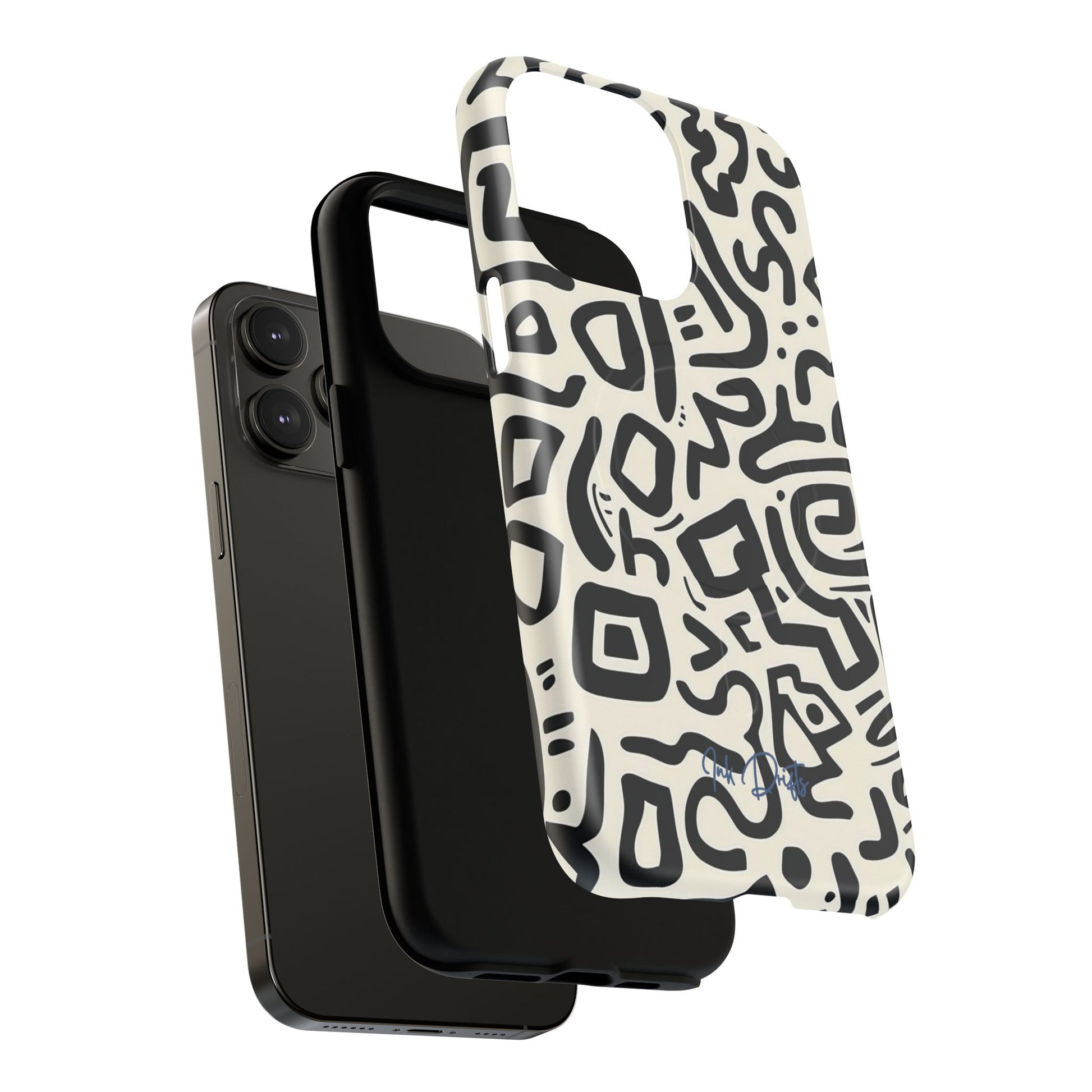 Phone Case - Abstract Doodle | MagSafe iPhone Case