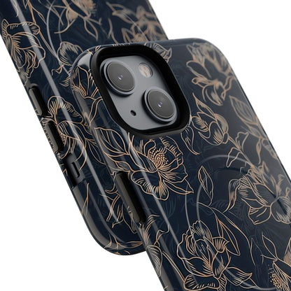 Phone Case - Golden Elegance | MagSafe iPhone Case