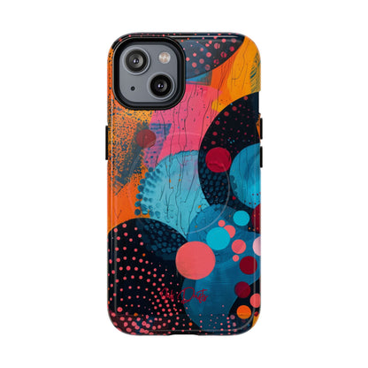 iPhone 14 Glossy Phone Case - Color Burst | MagSafe iPhone Case