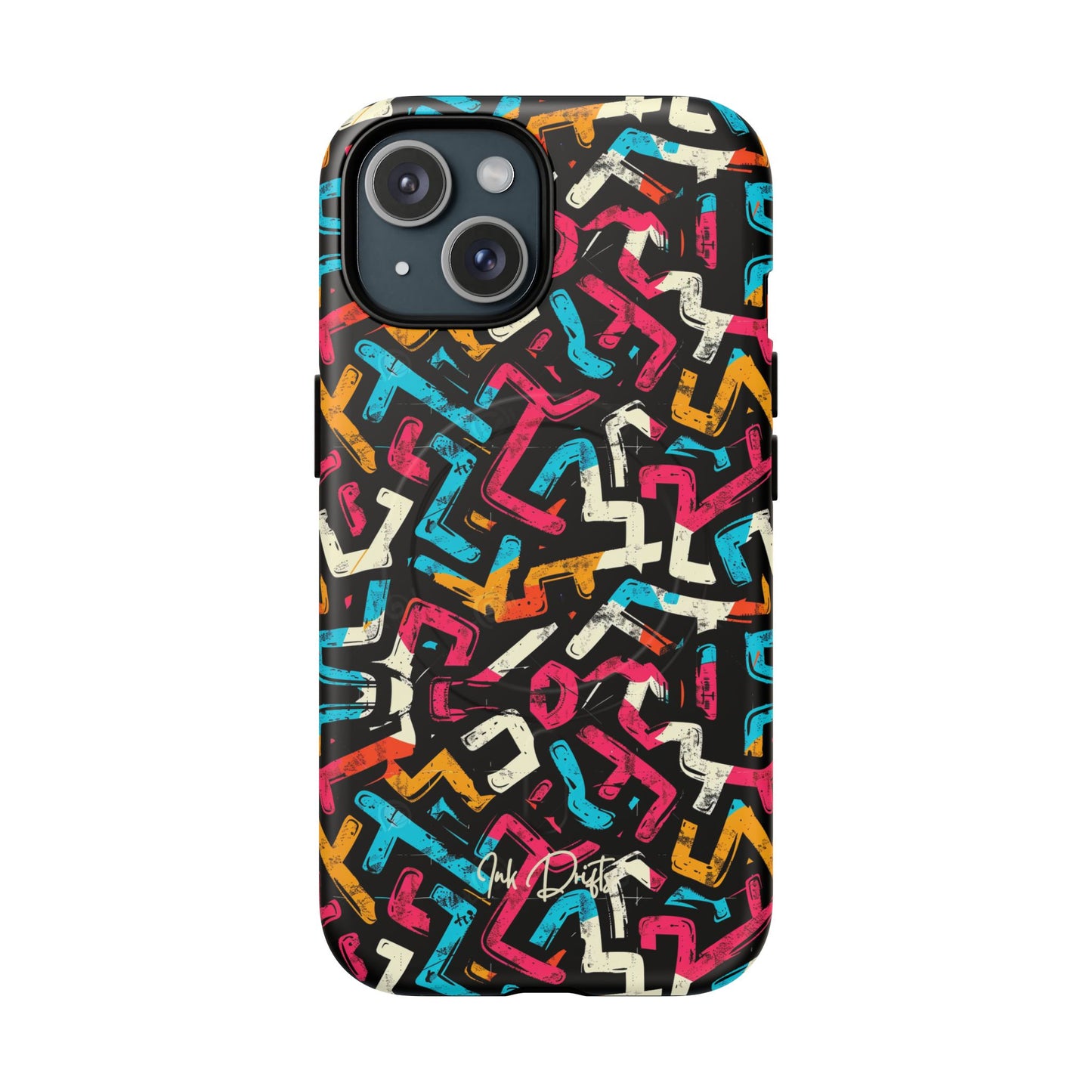 iPhone 15 Matte Phone Case - Color Frenzy | MagSafe iPhone Case