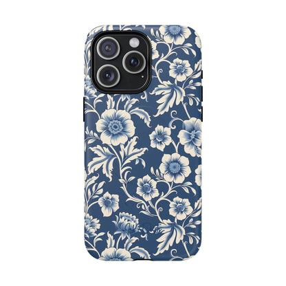 iPhone 15 Pro Max Matte Phone Case - Regal Florals | MagSafe iPhone Case