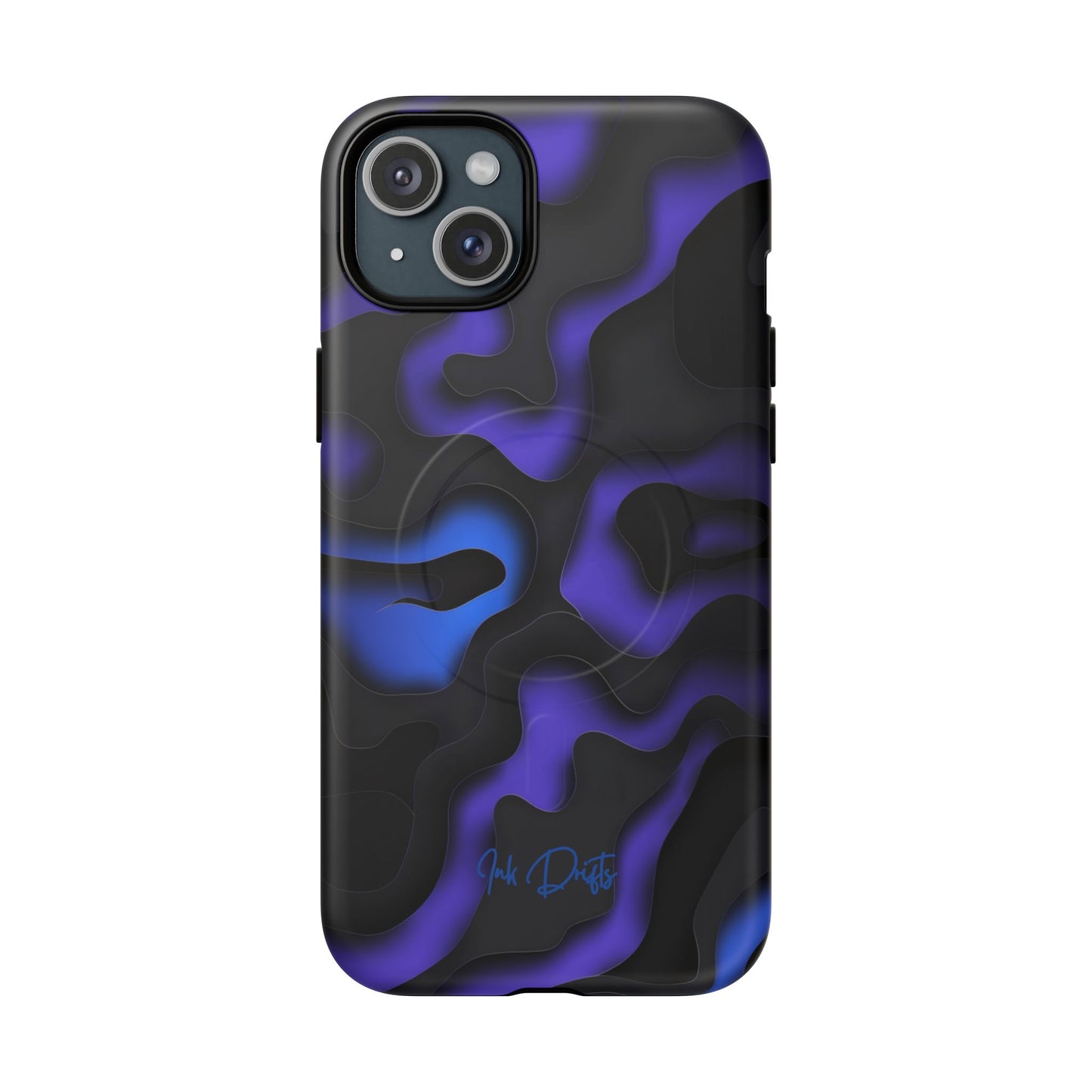 iPhone 15 Plus Matte Phone Case - Galactic Flow | MagSafe iPhone Case