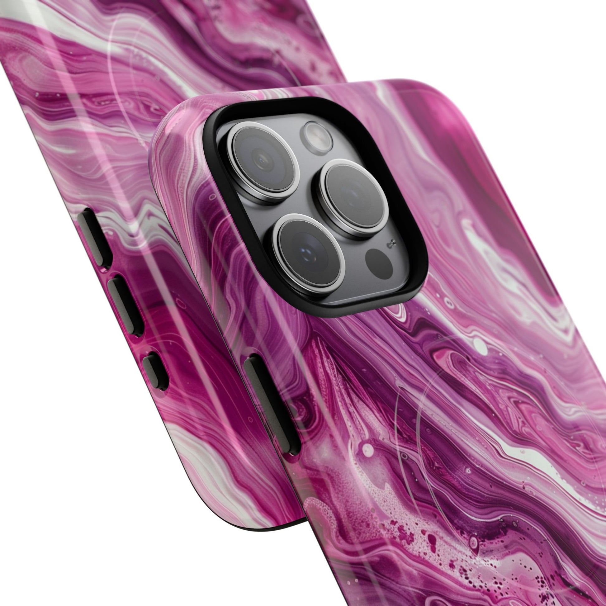 Phone Case - Pink Marble | MagSafe iPhone Case