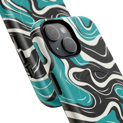 Phone Case - Teal Tempest | MagSafe iPhone Case