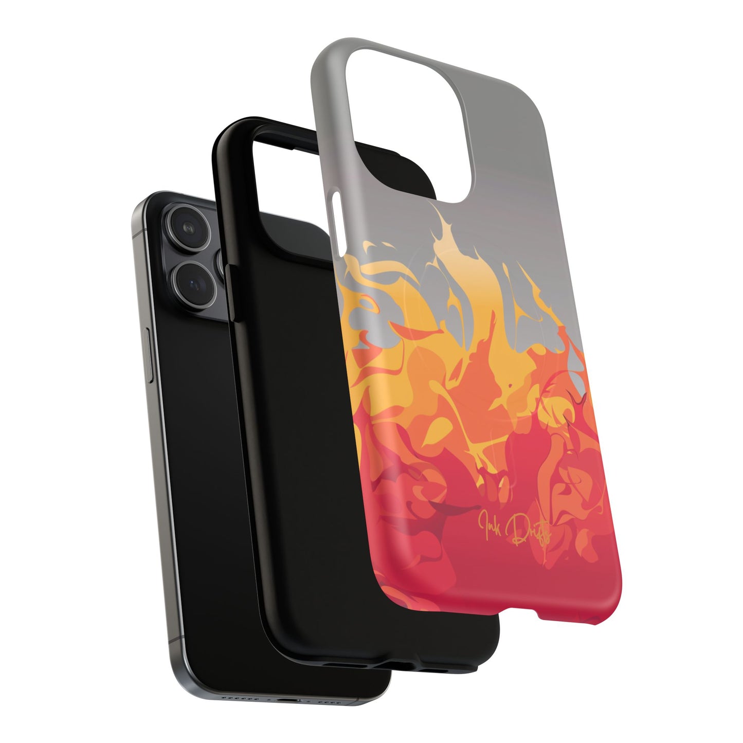 Phone Case - Flame Burst | MagSafe iPhone Case