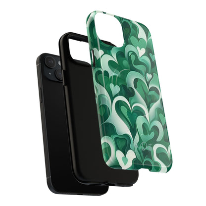 Phone Case - Emerald Love | MagSafe iPhone Case