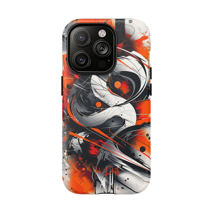 iPhone 14 Pro Matte Phone Case - Urban Vortex | MagSafe iPhone Case