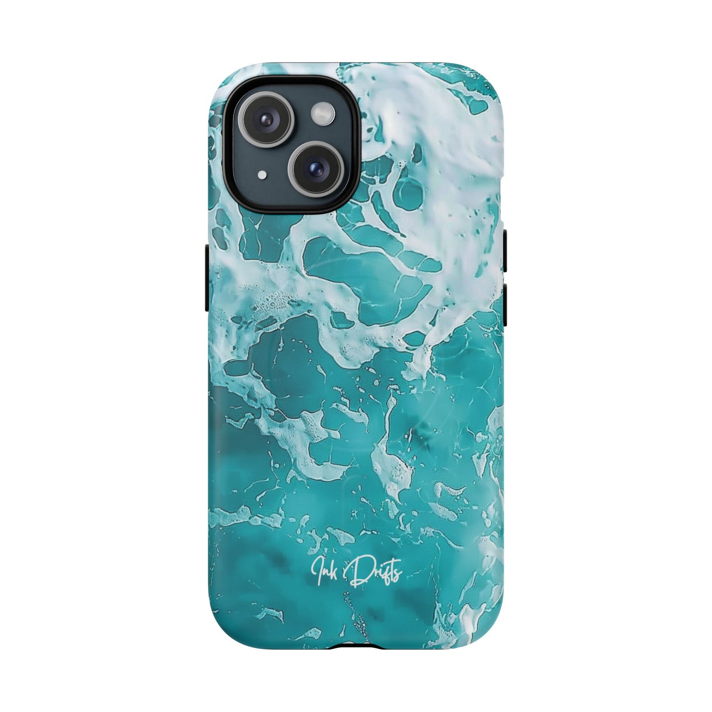 iPhone 15 Matte Phone Case - Ocean Breeze | MagSafe iPhone Case