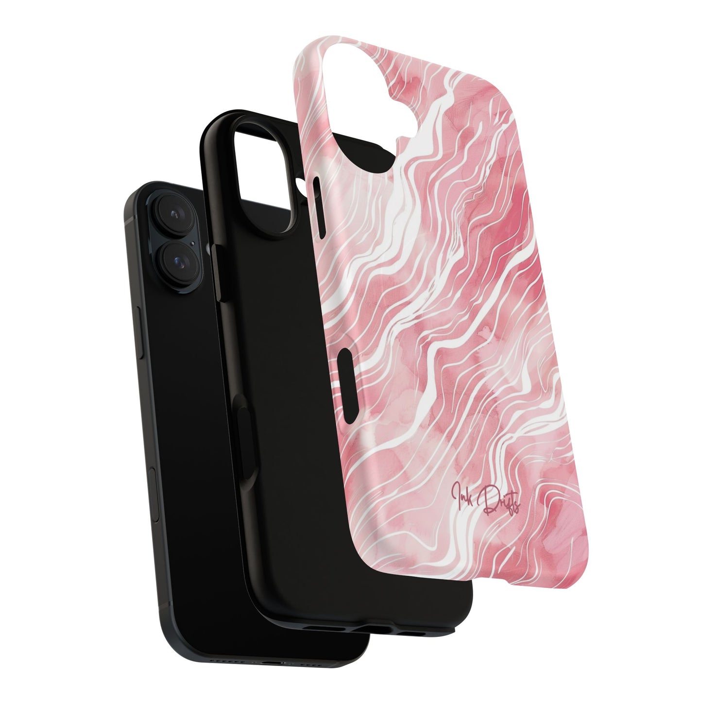 Phone Case - Blush Waves | MagSafe iPhone Case