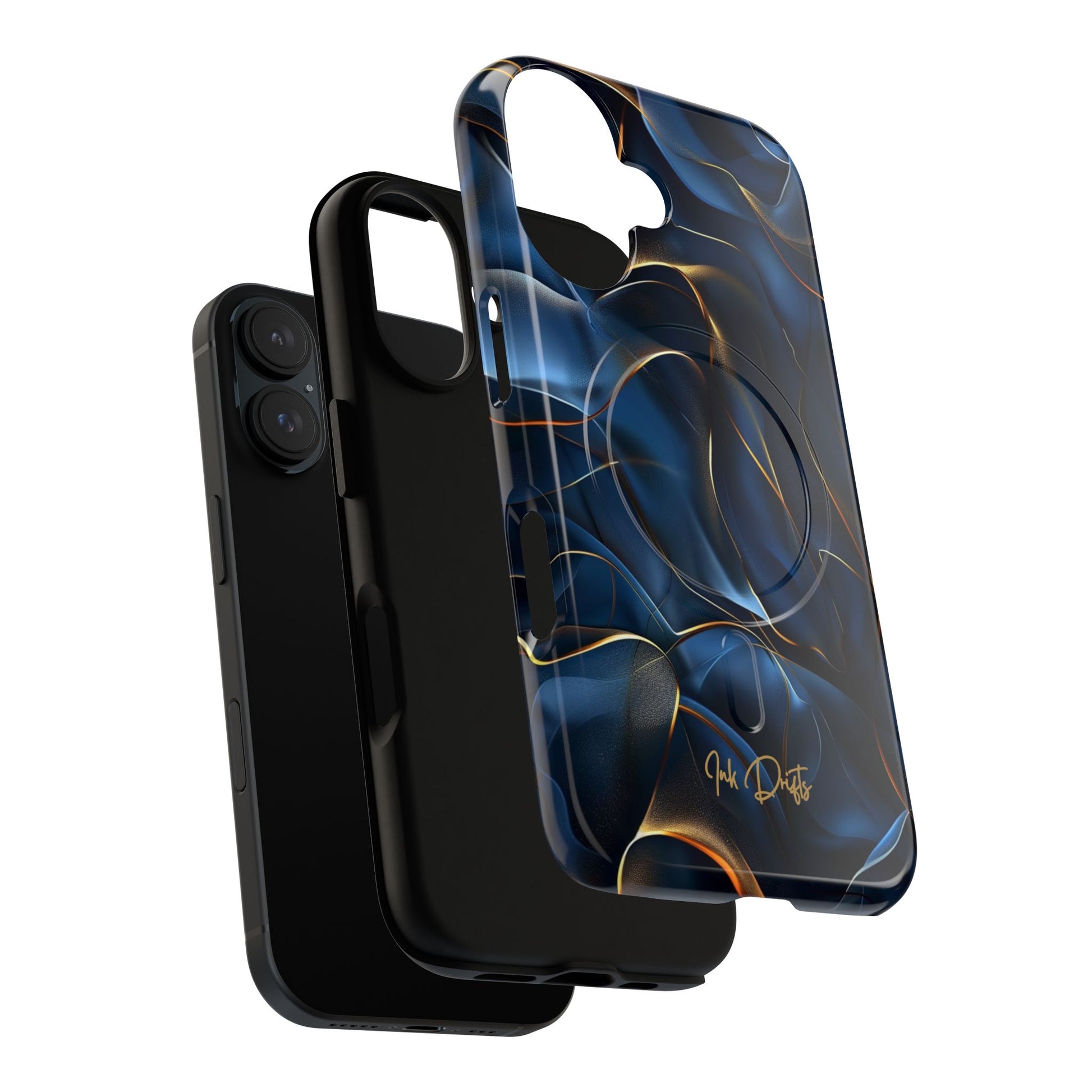 Phone Case - Golden Currents | MagSafe iPhone Case