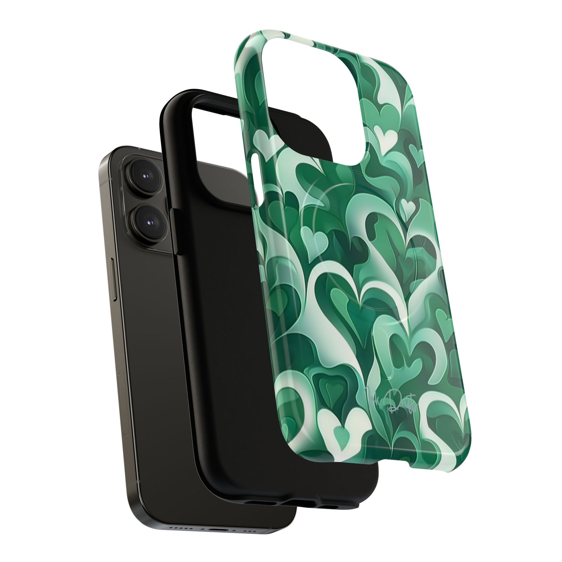 Phone Case - Emerald Love | MagSafe iPhone Case