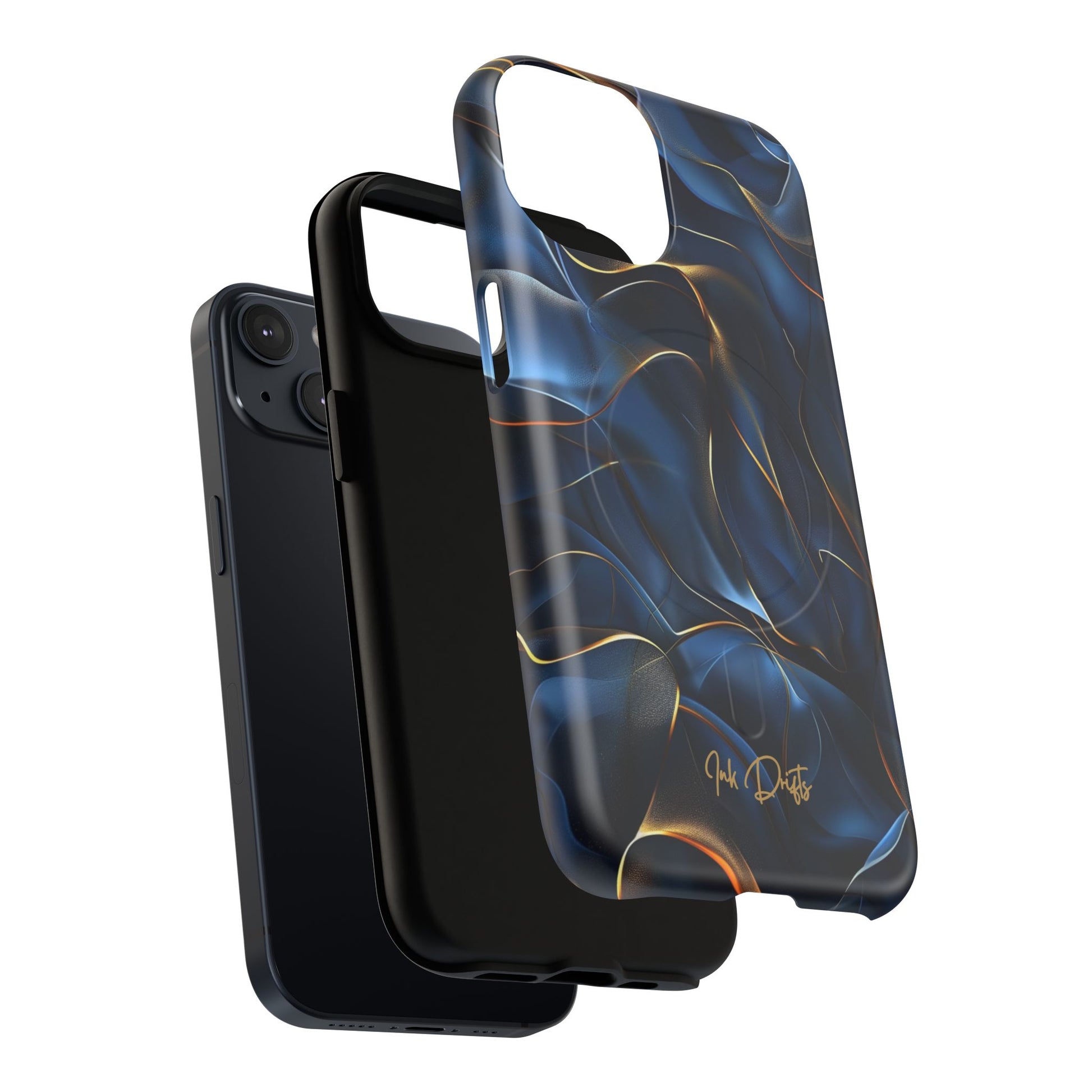 Phone Case - Golden Currents | MagSafe iPhone Case