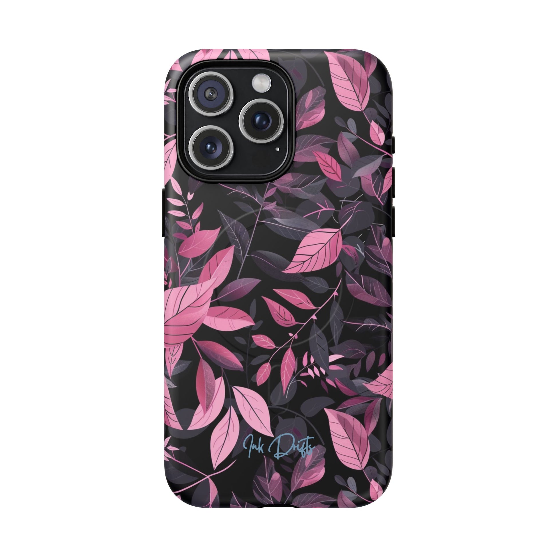 iPhone 15 Pro Max Matte Phone Case - Dusky Leaves | MagSafe iPhone Case