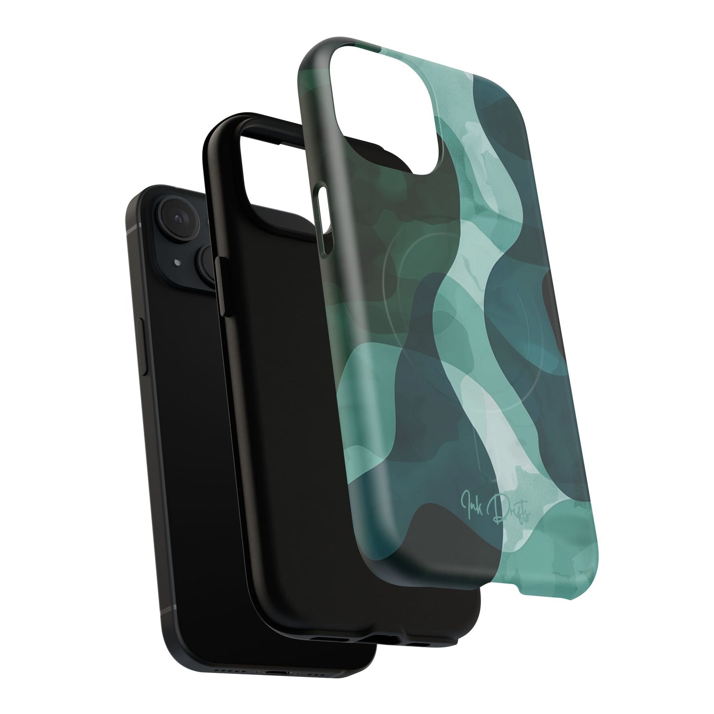 Phone Case - Verdant Waves | MagSafe iPhone Case