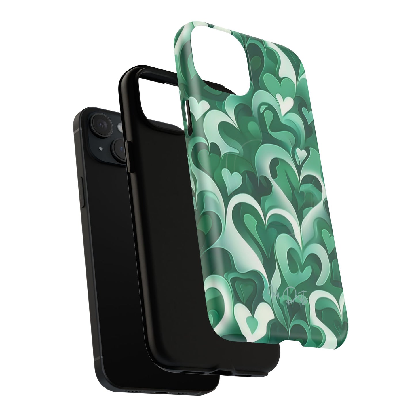 Phone Case - Emerald Love | MagSafe iPhone Case