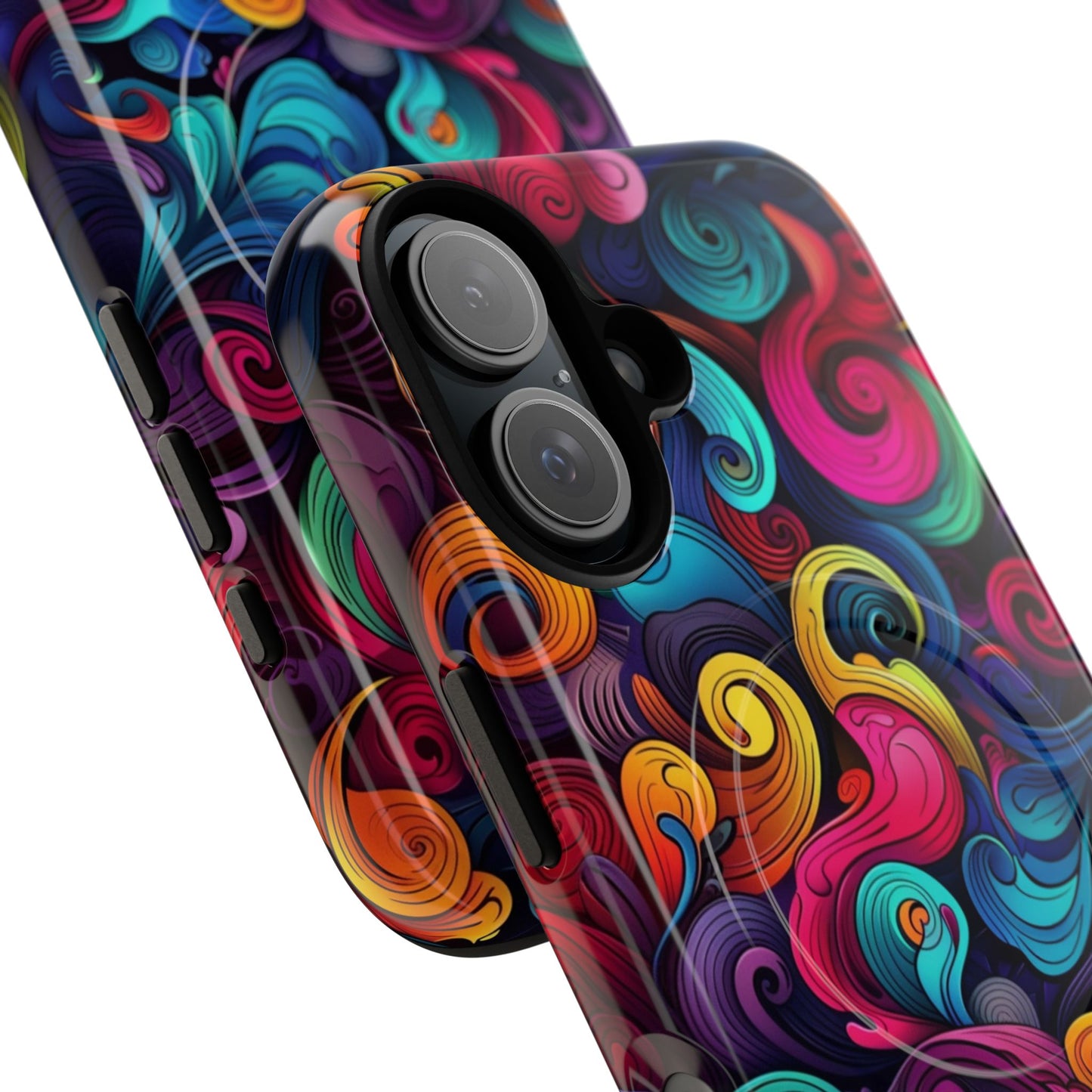 Phone Case - Psychedelic Waves | MagSafe iPhone Case