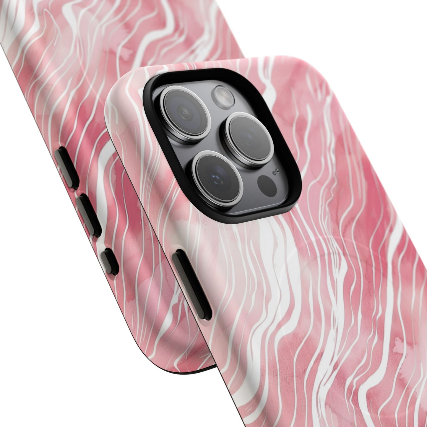 Phone Case - Blush Waves | MagSafe iPhone Case