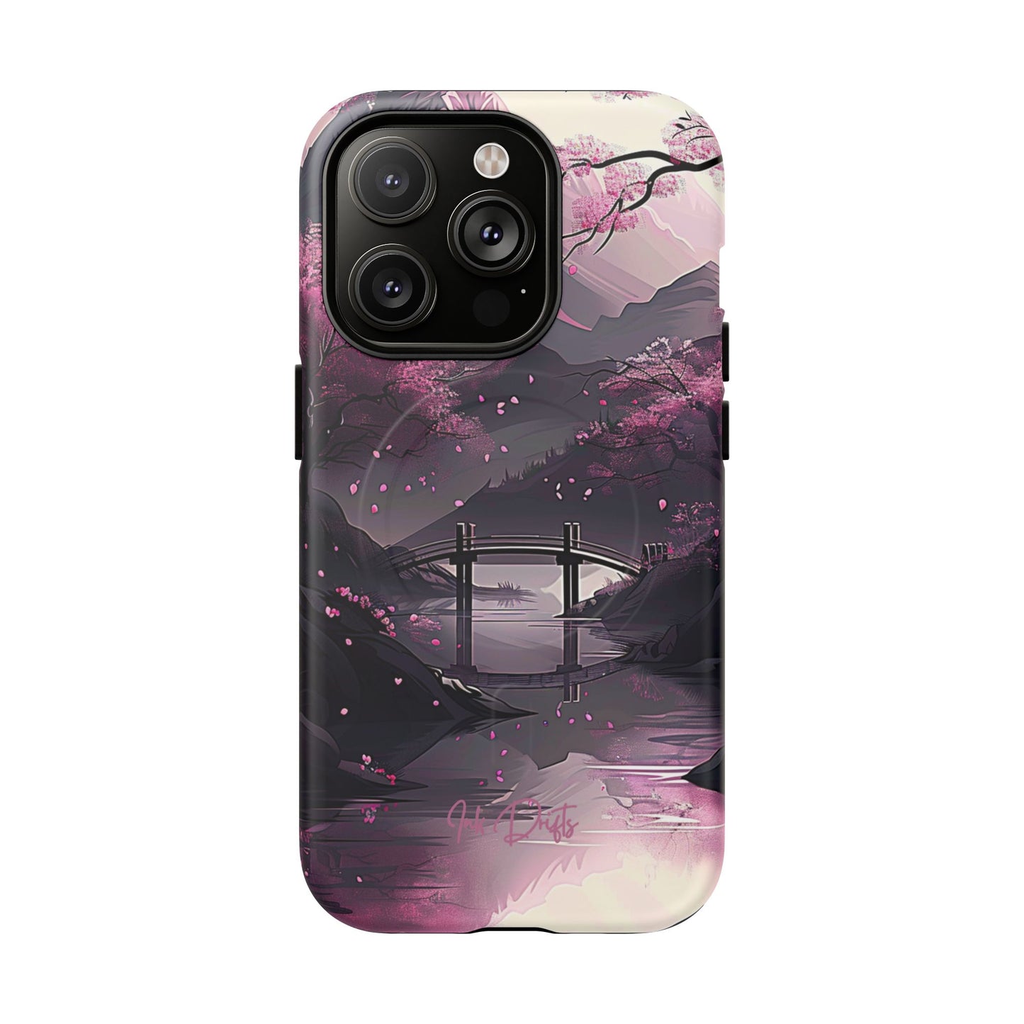 iPhone 14 Pro Matte Phone Case - Blossom Bridge | MagSafe iPhone Case