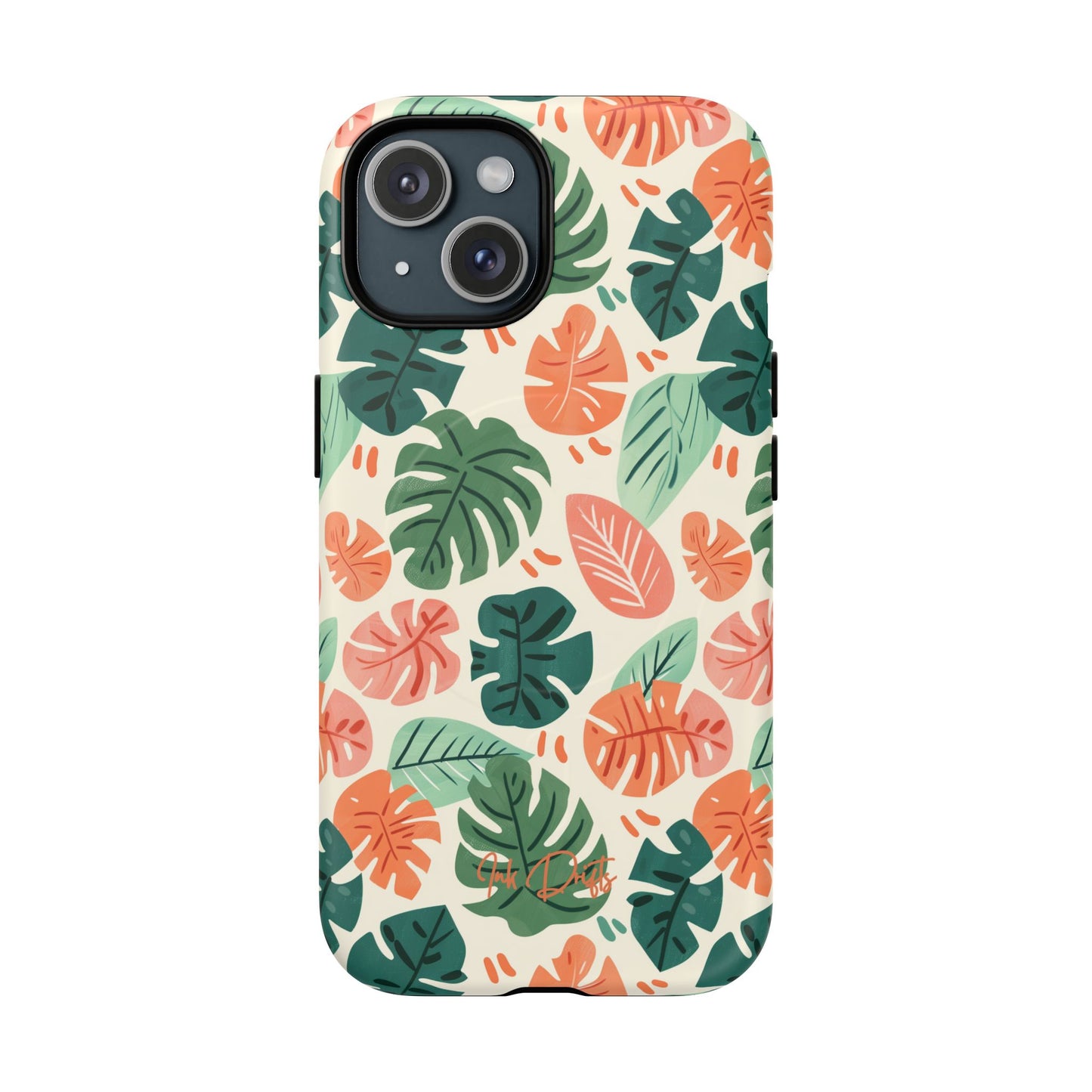 iPhone 15 Matte Phone Case - Tropical Breeze | MagSafe iPhone Case