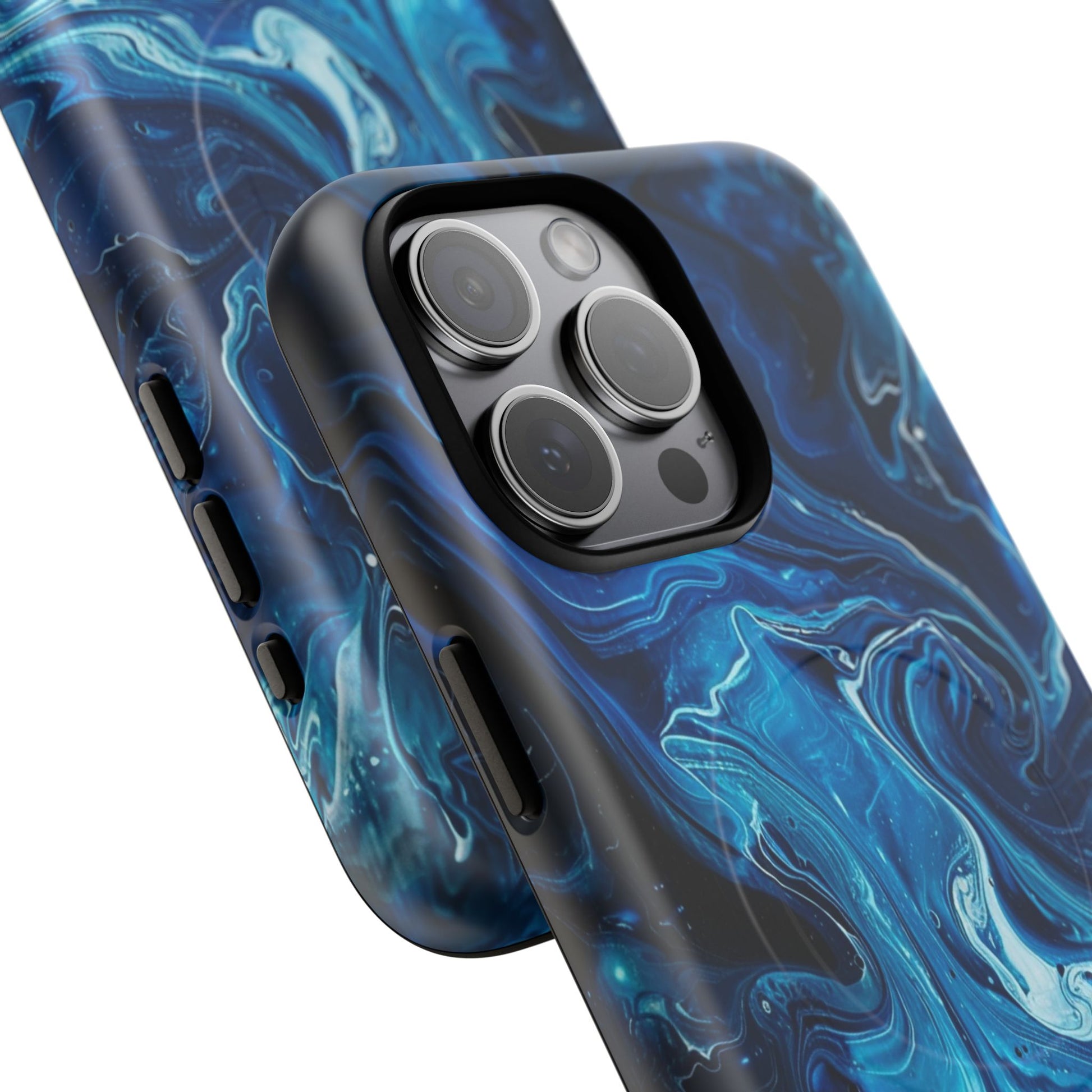 Phone Case - Blue Swirl | MagSafe iPhone Case